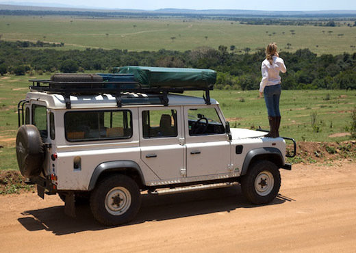 tourist on self drive trip in Uganda